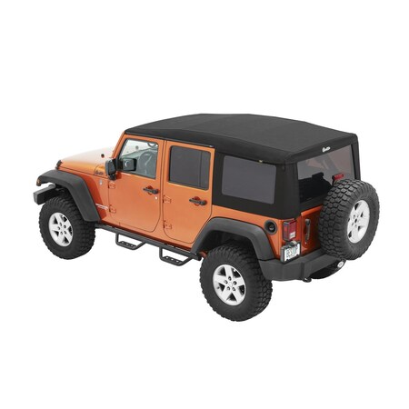 Bestop Supertop Ultra Squareback Soft Top For Jeep 2007-2018 Wrangler JK 4 Door 54724-17